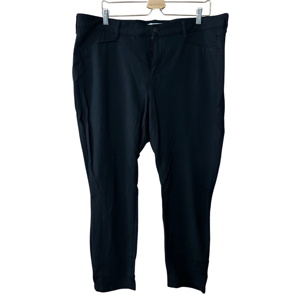 Stretch Black Skinny Pants - Size 24 Plus